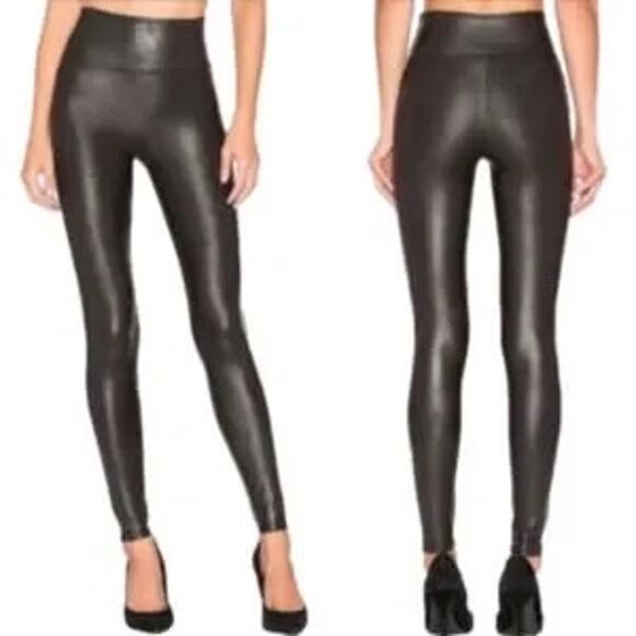 Spanx Faux Leather Leggings - Picture 2 of 7